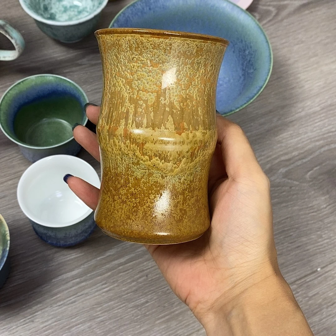 景德镇高温颜色釉杯