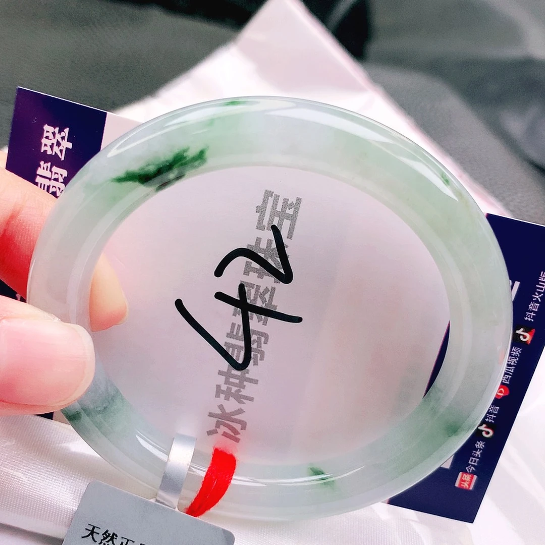 翡翠未镶嵌手镯缅甸天然a货翡翠手镯