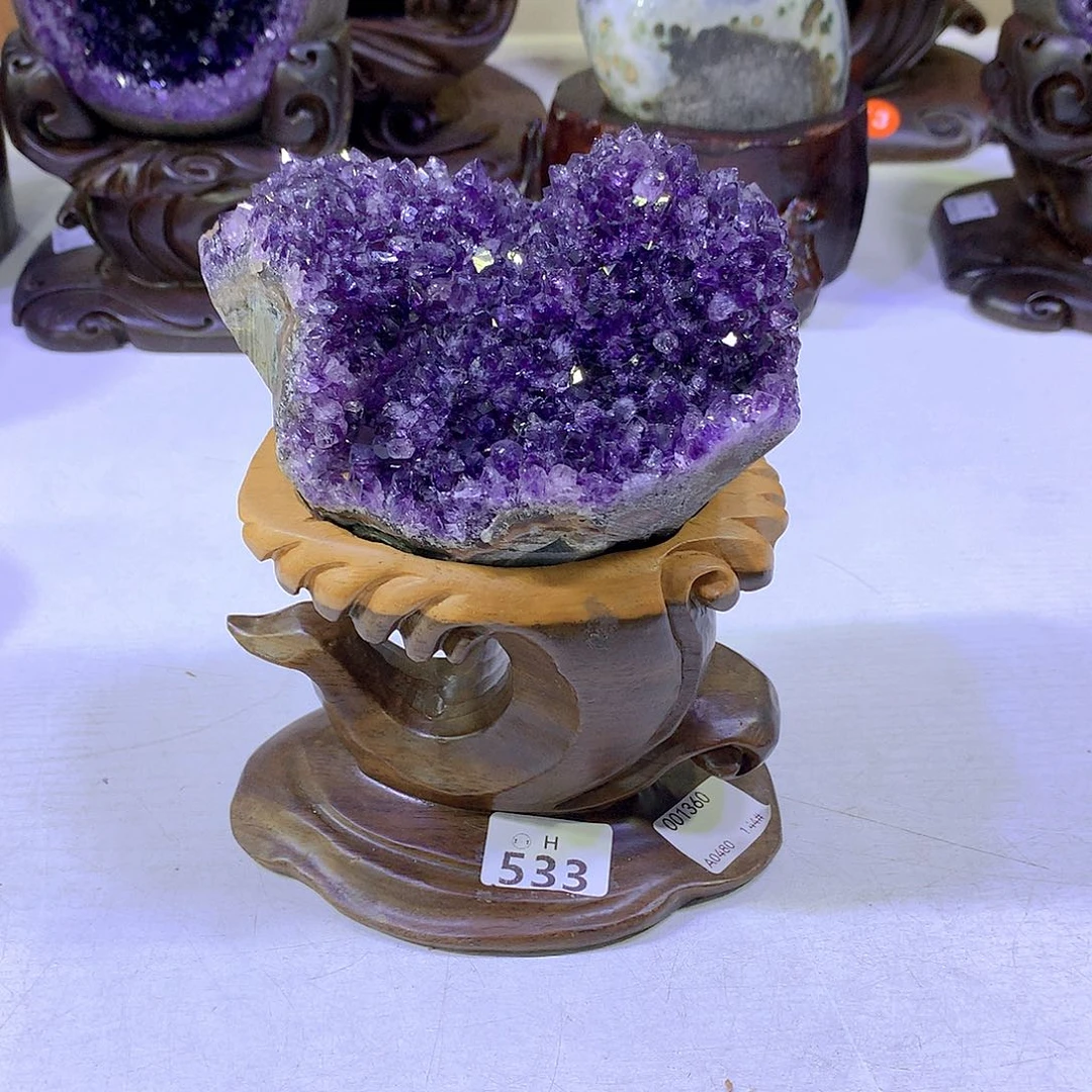 大型摆件（非配饰）未镶嵌紫晶