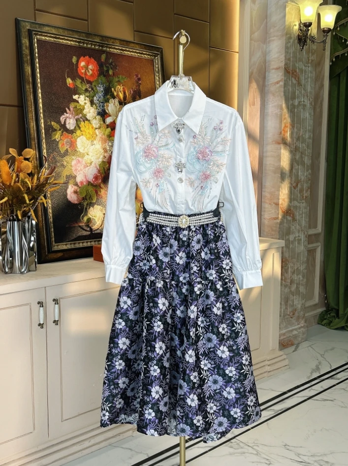 芙娜妮新款休闲洋气衣服女一整套穿搭气质显瘦女装套装F2511725