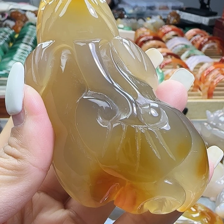 玛瑙/玉髓合金摆件