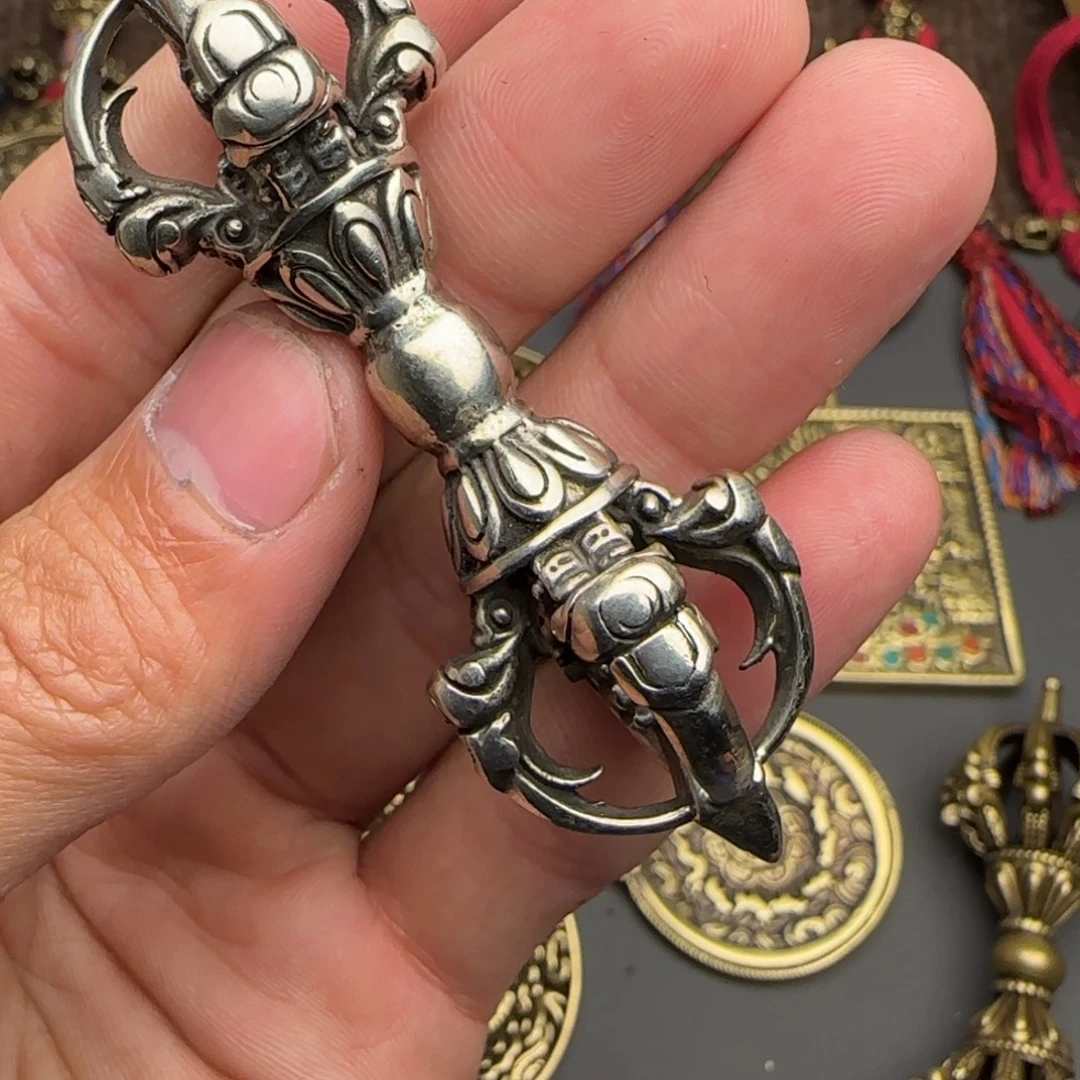 阿****老铜五股金刚杵喜欢的来