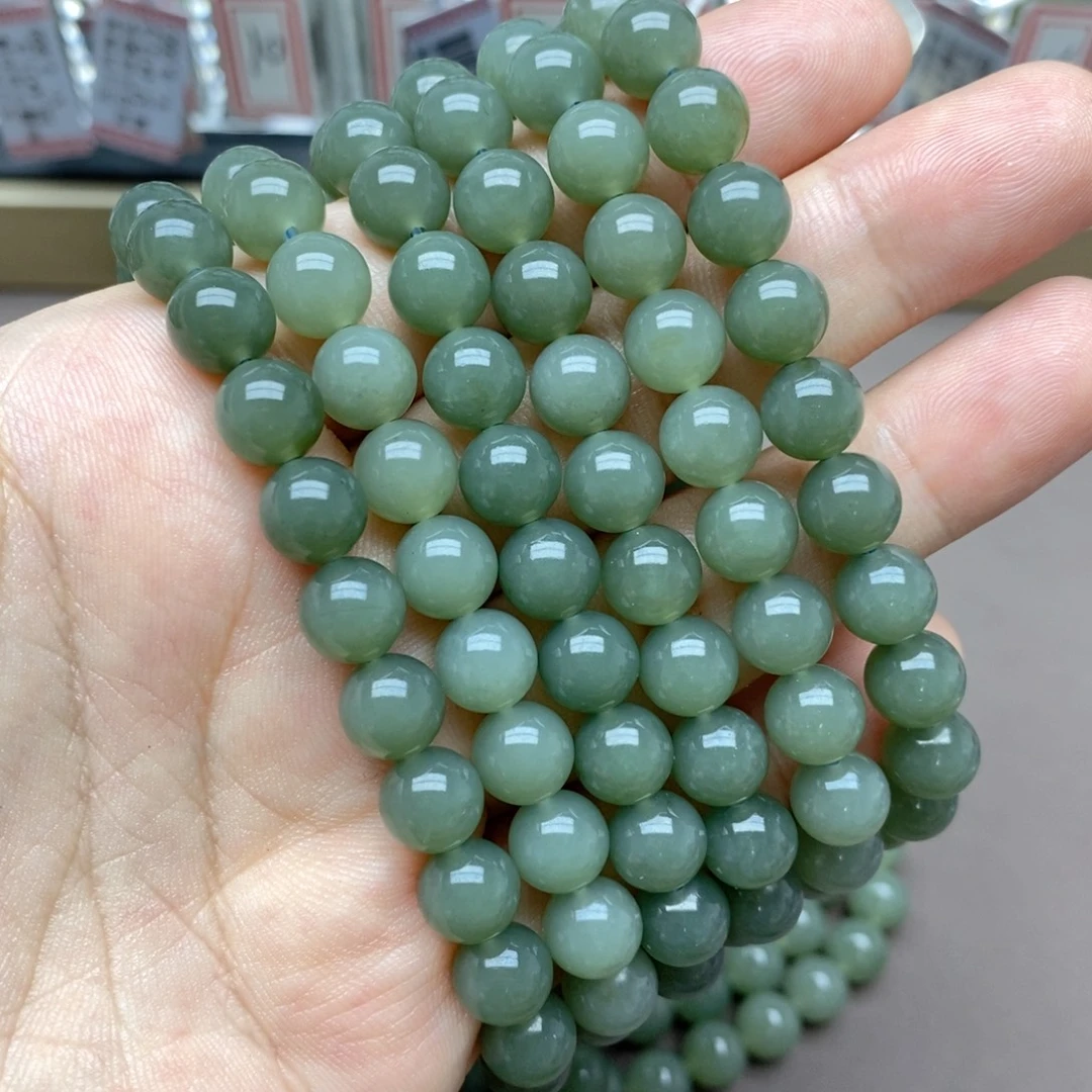 未镶嵌手串和田玉卡8