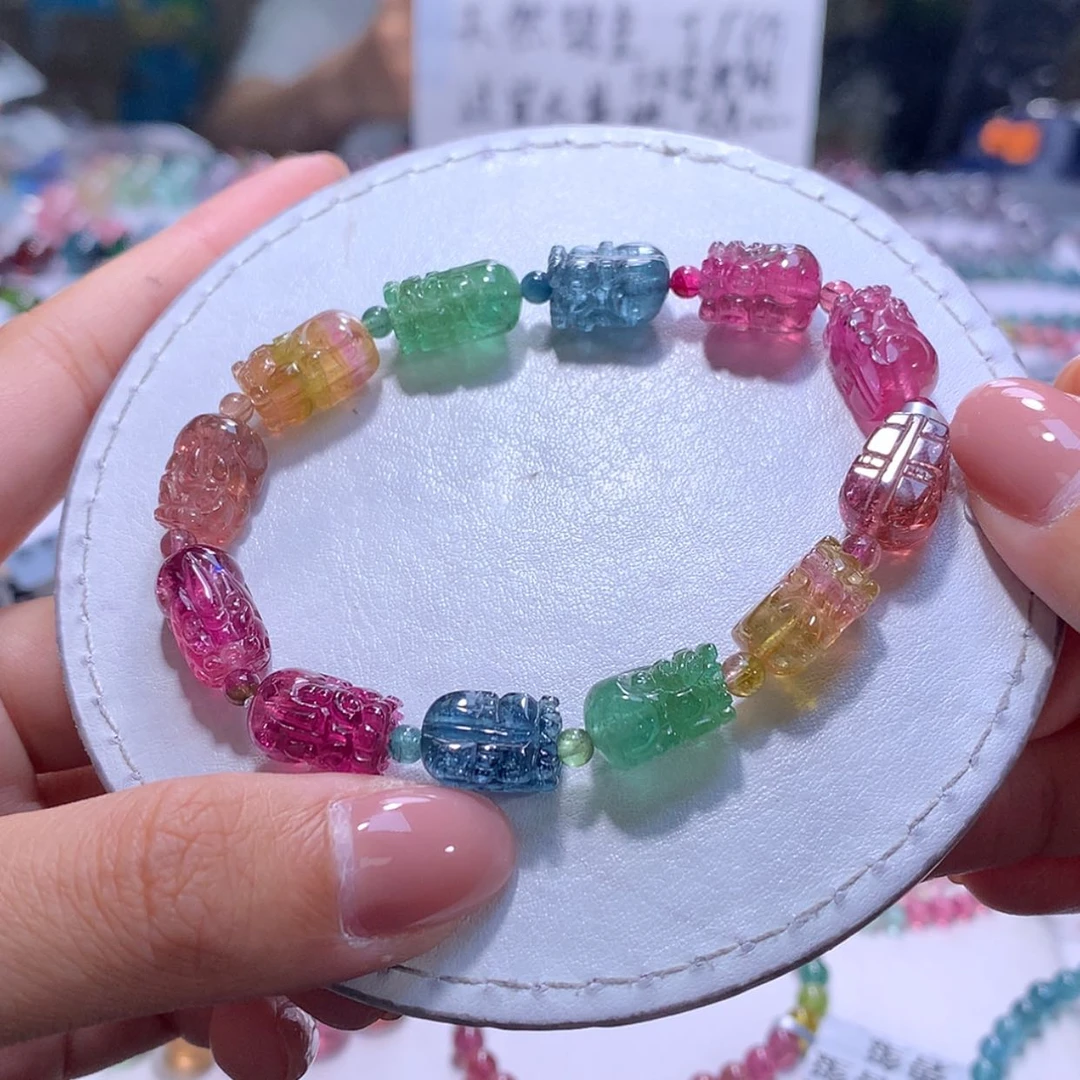 【闪购商品】未镶嵌手串碧玺8.8m