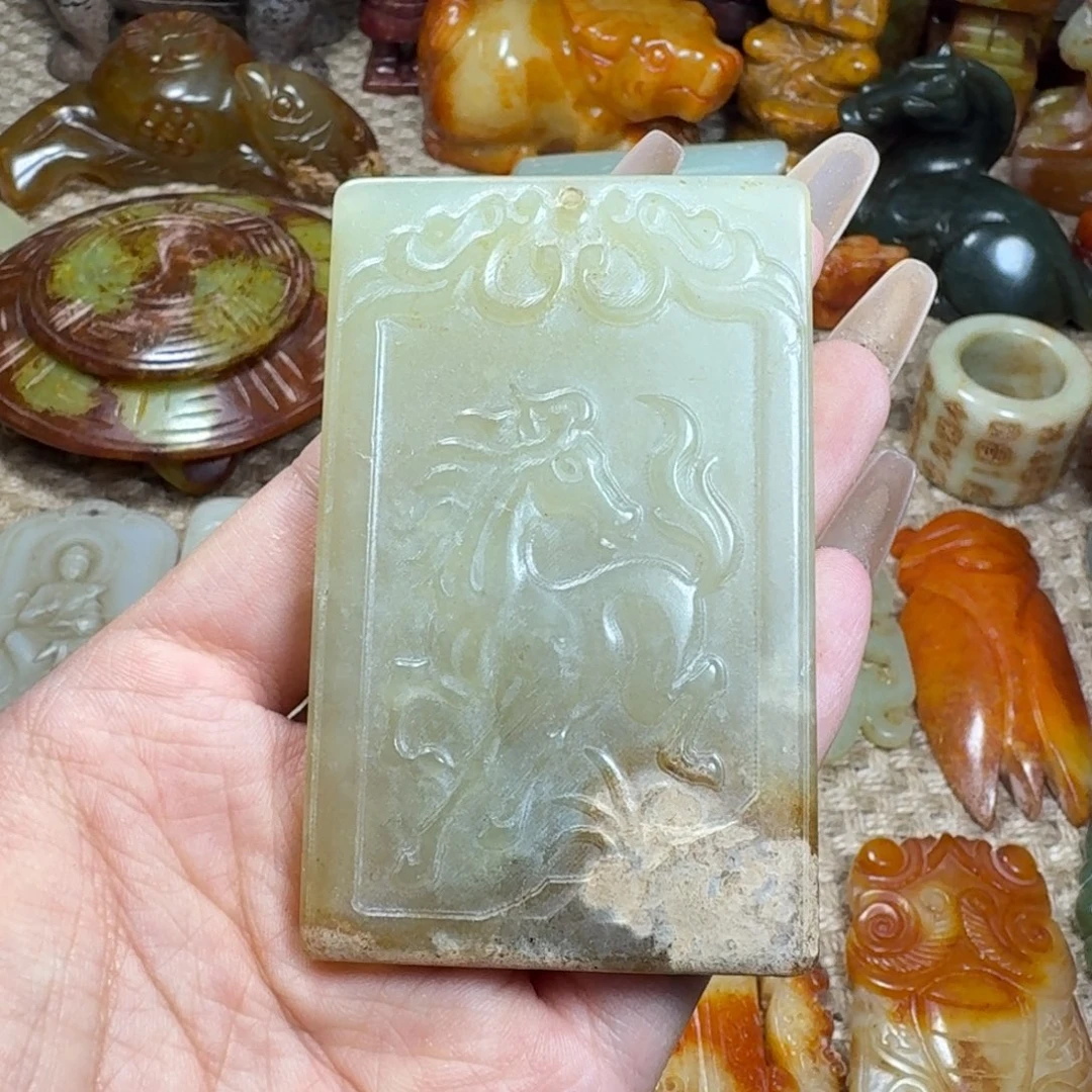 吊坠白玉菩提挂件