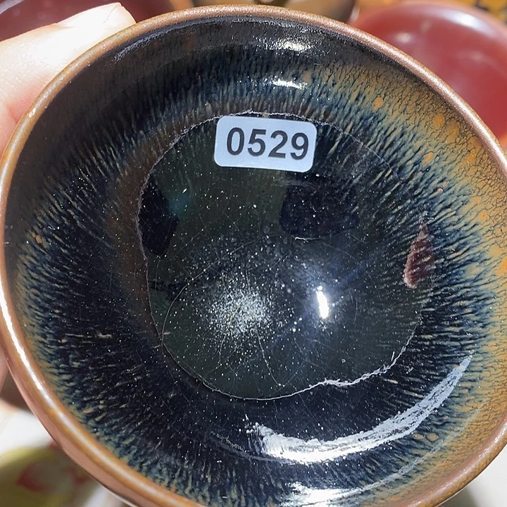 茶盏建阳建盏，龙窑柴烧