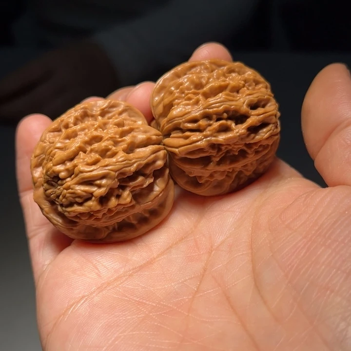 文玩核桃把件四座楼060