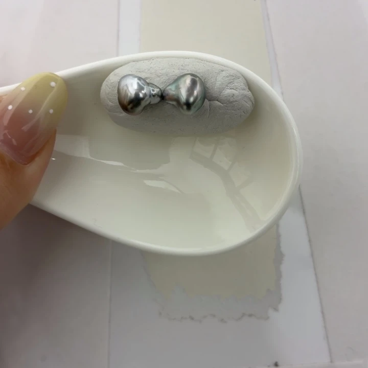 海水珍珠裸珠海水珍珠炫彩大溪地keshi裸珠