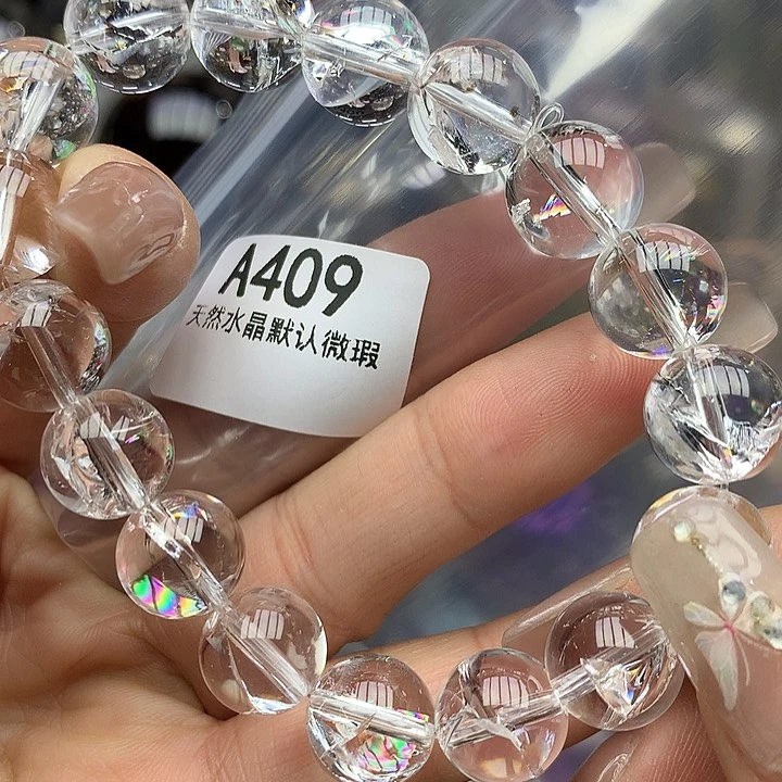 水晶手链12mm+未镶嵌摆件