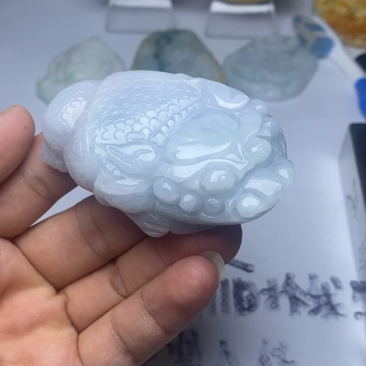 翡翠未镶嵌颈饰用****9翡翠