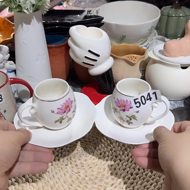 瓷片微瑕陶瓷介意慎拍5041
