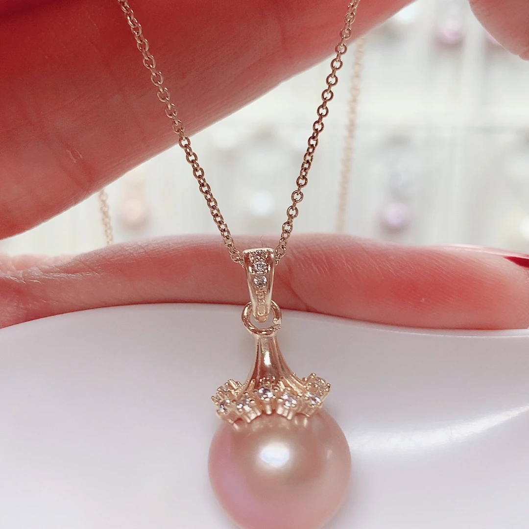 淡水珍珠合金吊坠(赠链)