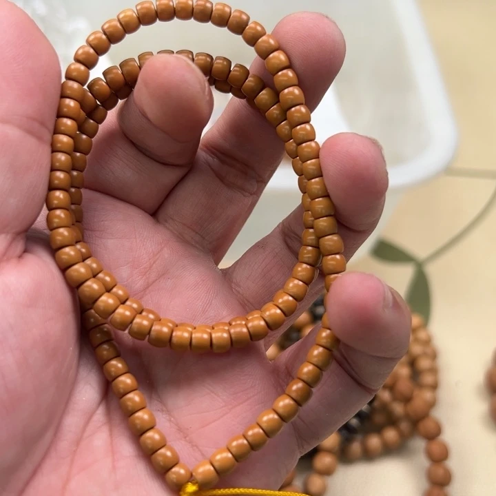 吊坠白玉菩提黄色3473