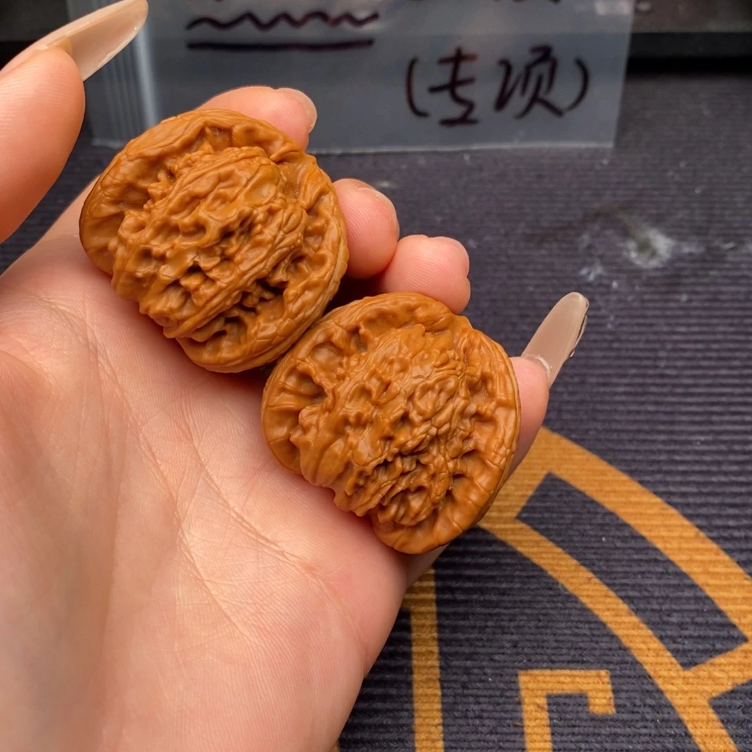 空***吊坠文玩核桃白狮子