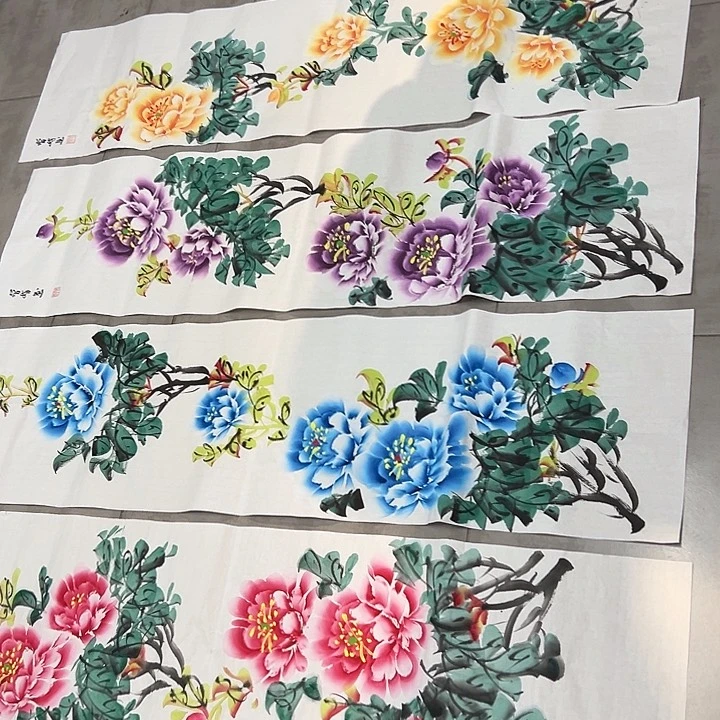 国画精品手绘作品