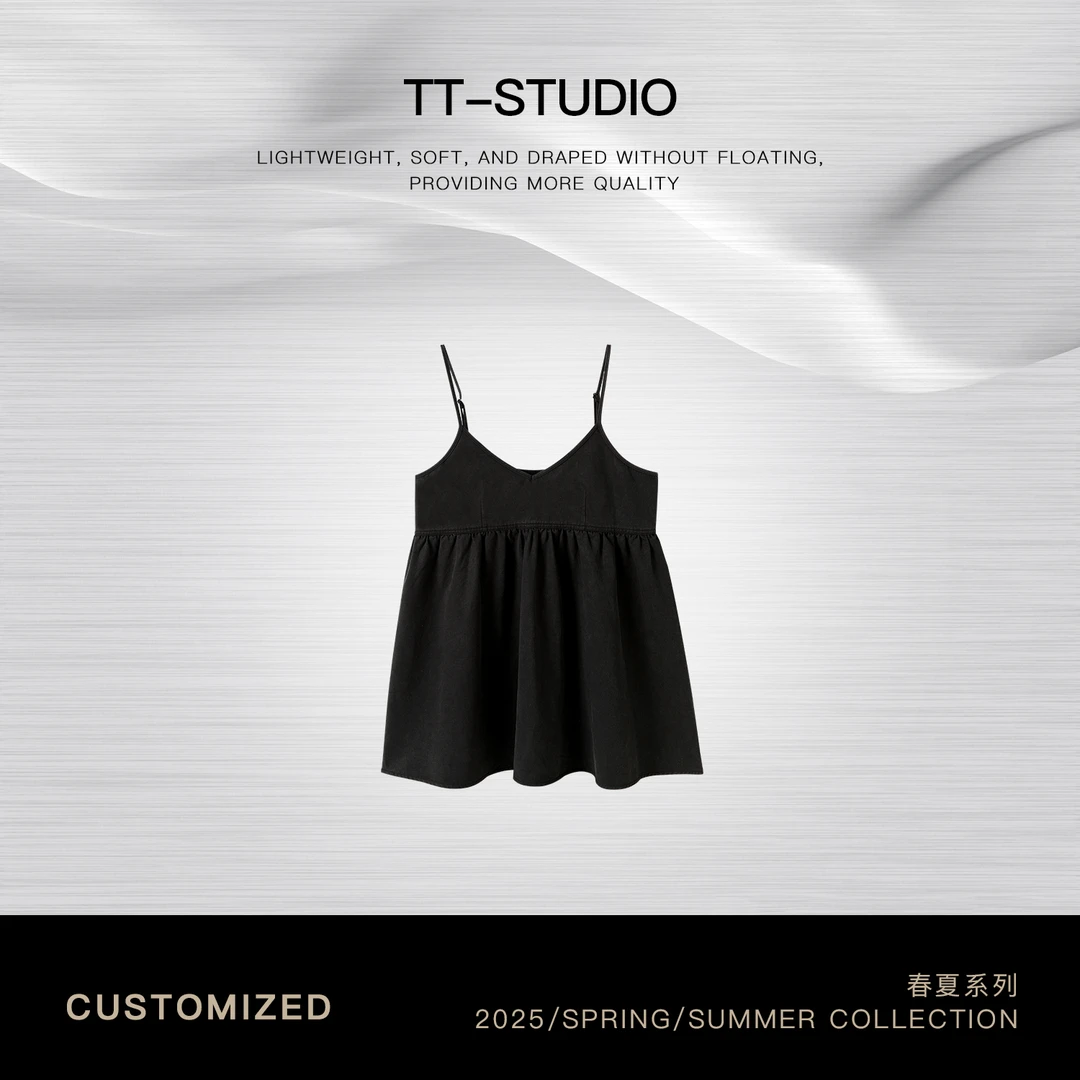 TT【吊带背心】天丝棉夏季新品清凉透气吊带背9115