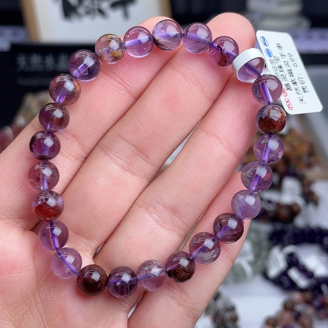 未镶嵌水晶手串天然