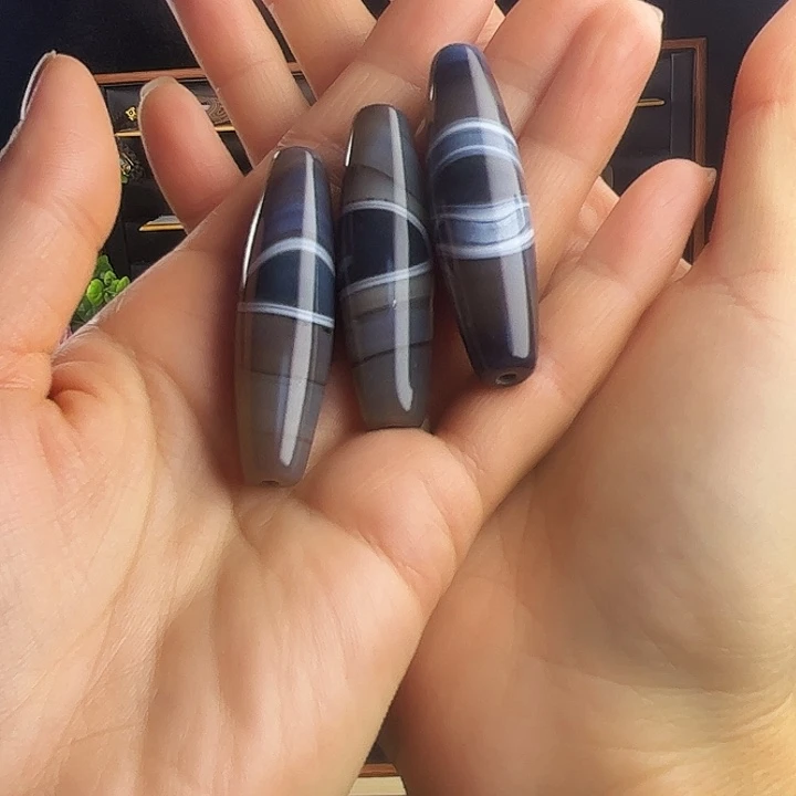 大***你玛瑙/玉髓合金颈饰