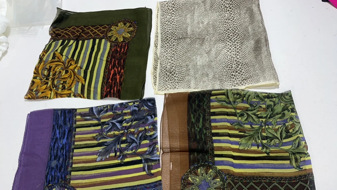 高级大气百搭真丝方巾