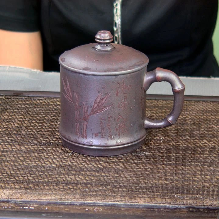 茶杯紫砂高货放漏