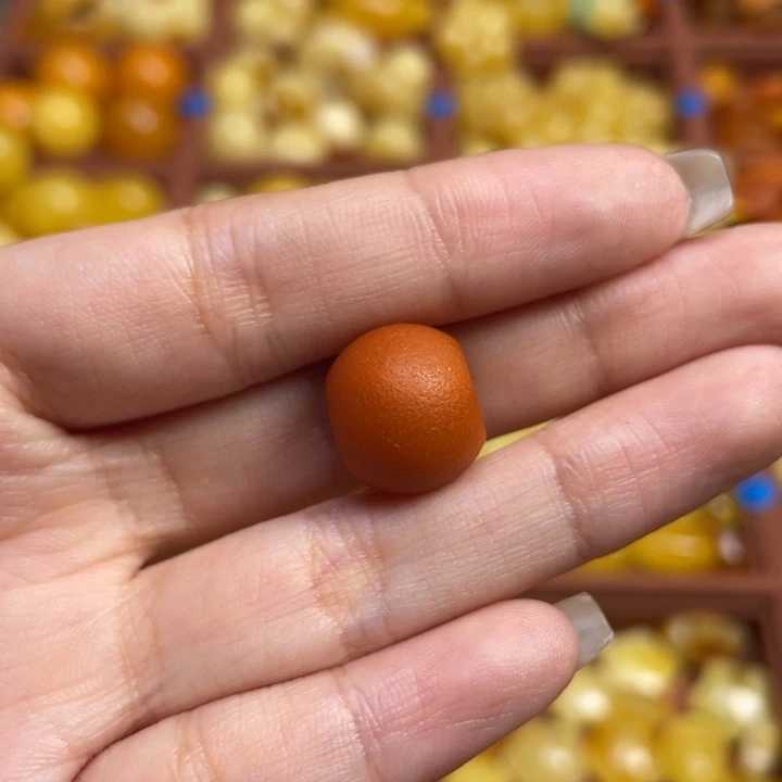 如****蜜蜡未镶嵌珠宝奇石浓蜡橘皮珠子