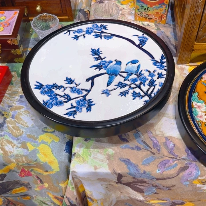 瓷片瓷板画艺术作品
