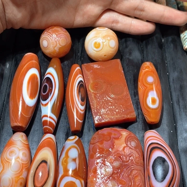 玛瑙/玉髓颈饰未镶嵌静*