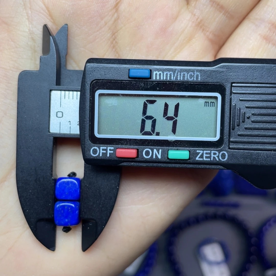 未镶嵌青金石6mm随型对珠配饰