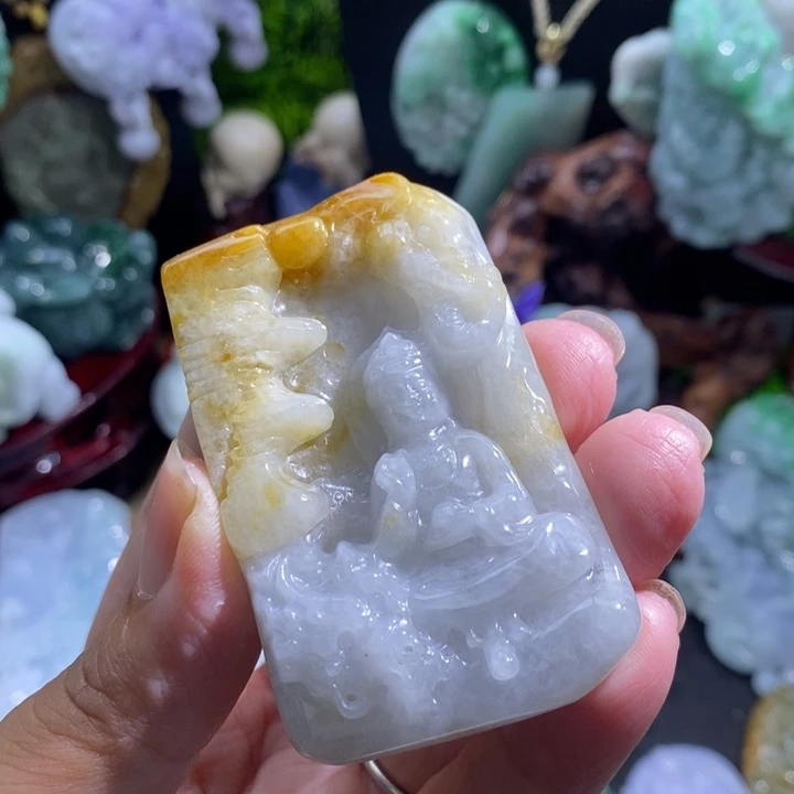 【闪购商品】颈饰未镶嵌翡翠普贤