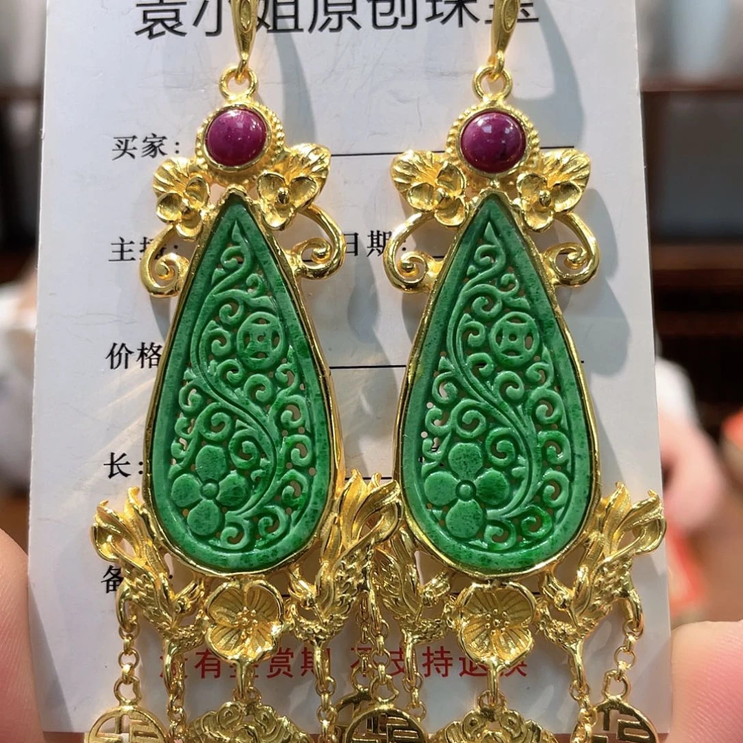 锦纶非金属耳坠耳坠