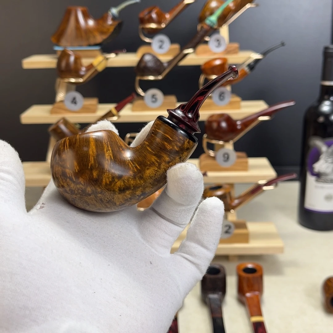 李***白石楠木手工斗烟斗