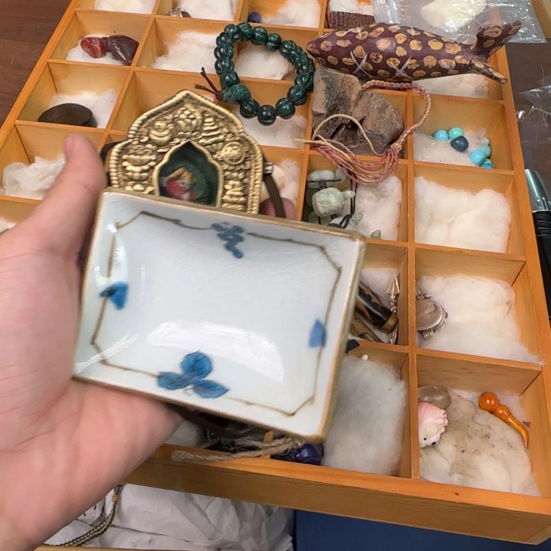 风***淡紫砂陶瓷孤品单件车里拍