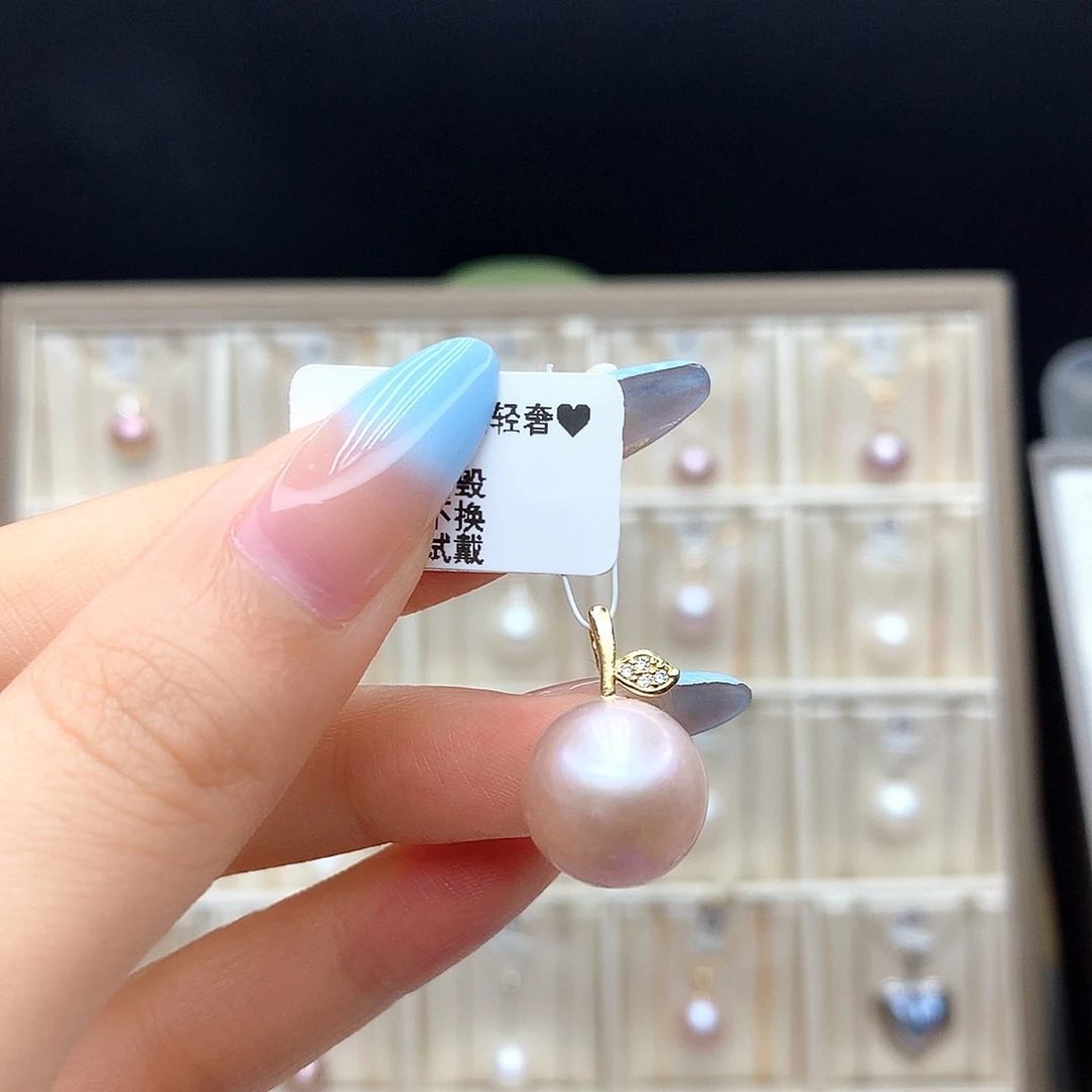 淡水珍珠合金颈饰
