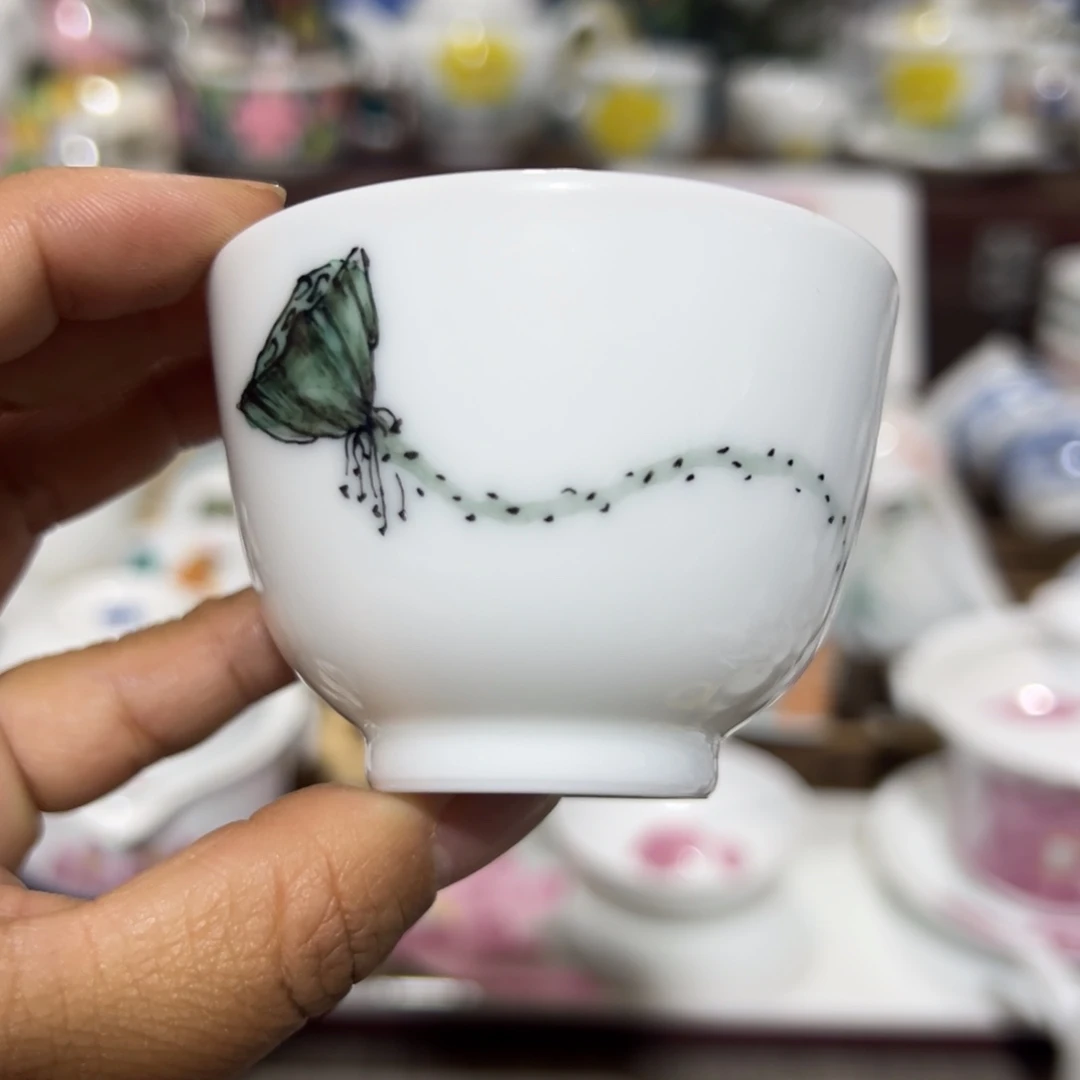 醴陵高温瓷供货基地手绘60毫升