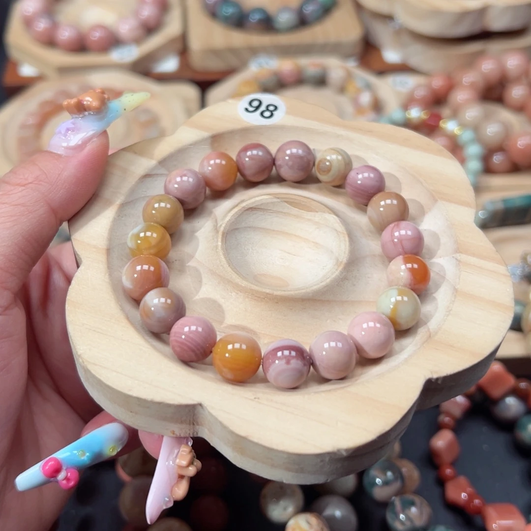 桃***h未镶嵌手链石英质玉82