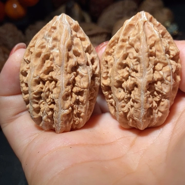 文玩核桃把件东北楸子小雪12