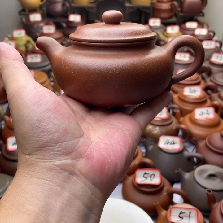 紫砂茶壶宜兴紫砂全手工