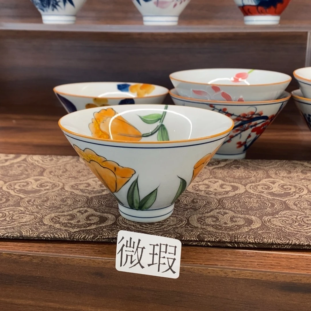 釉下彩手工绘制手工绘制