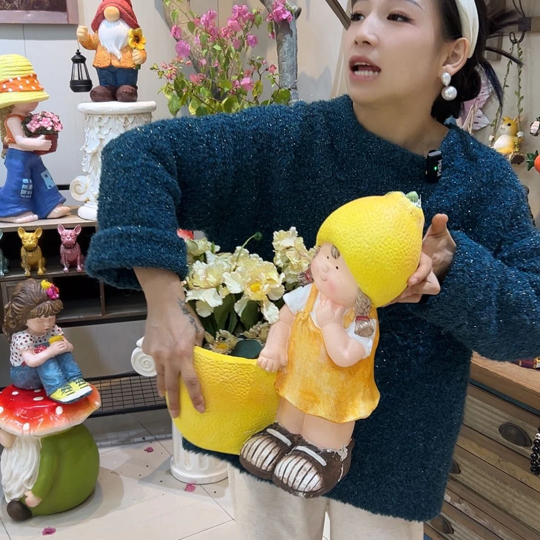 花园摆件红红火火