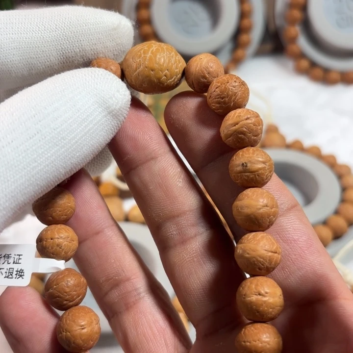 一***顺凤眼菩提手串尼泊尔凤眼菩提手串