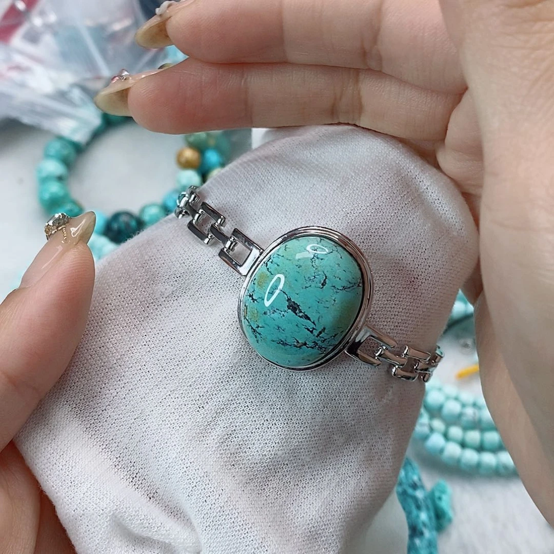 未镶嵌绿松石珠宝奇石