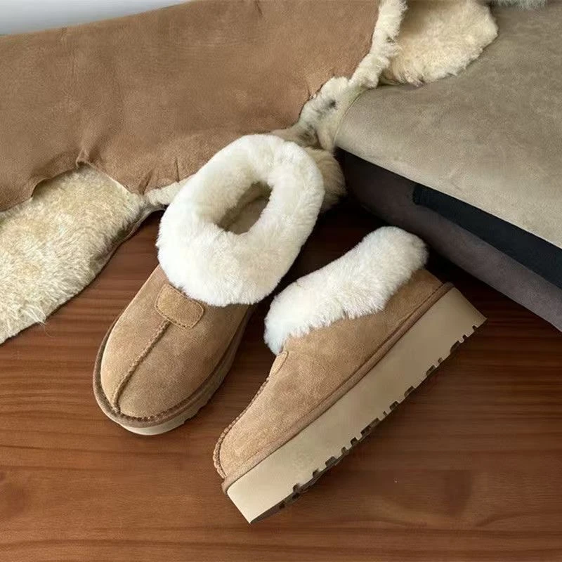 桑坡塔茨特雪地靴舒适保暖厚底靴冬季新款