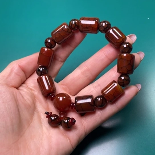 玛瑙/玉髓未镶嵌手链