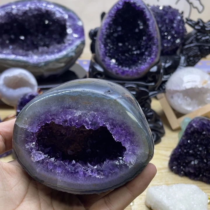 未镶嵌大型摆件（非配饰）紫晶
