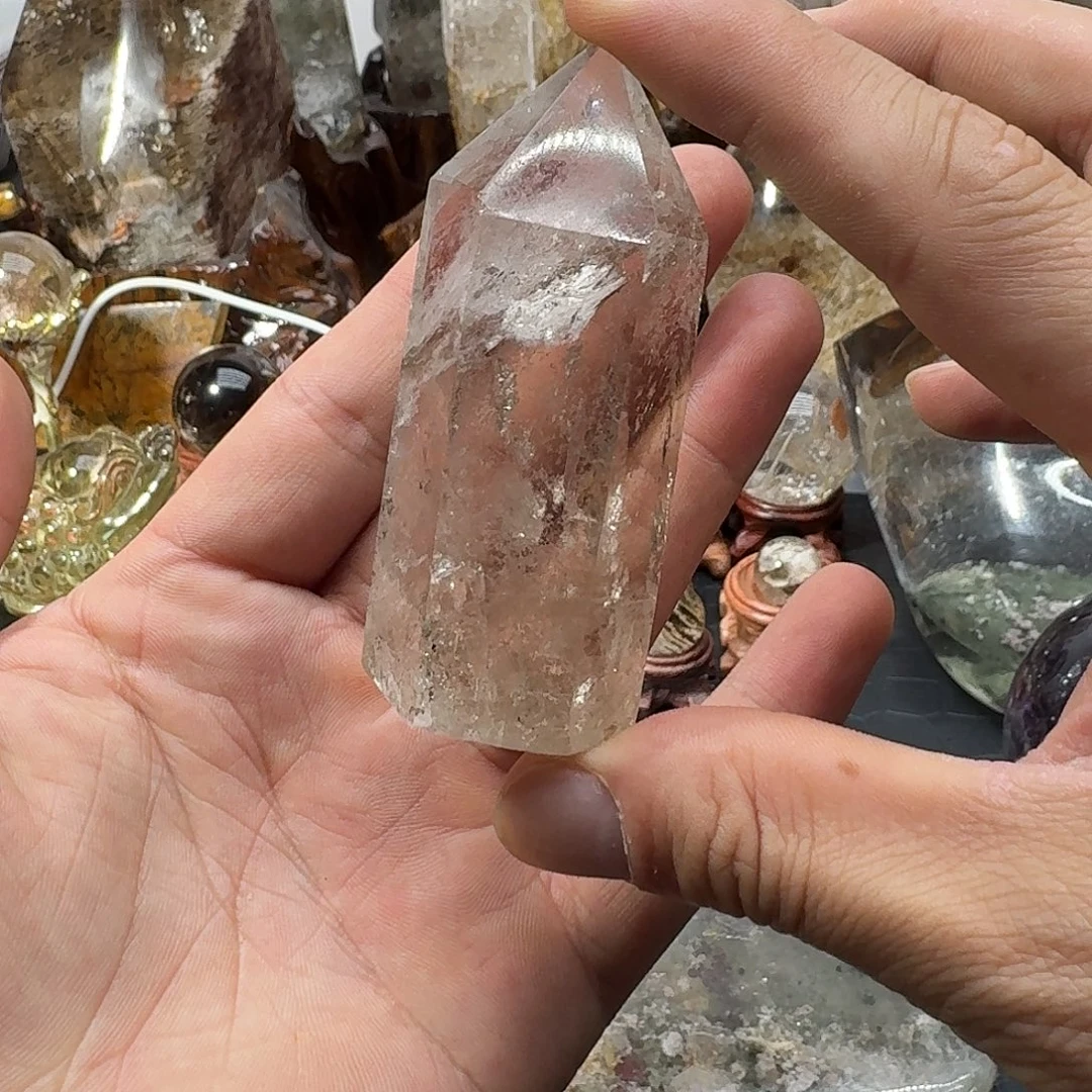 未镶嵌水晶珠宝半成品