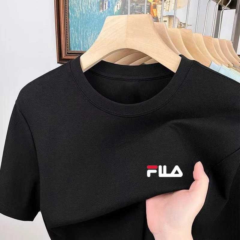 【男女同款】纯棉圆领短袖T恤  F