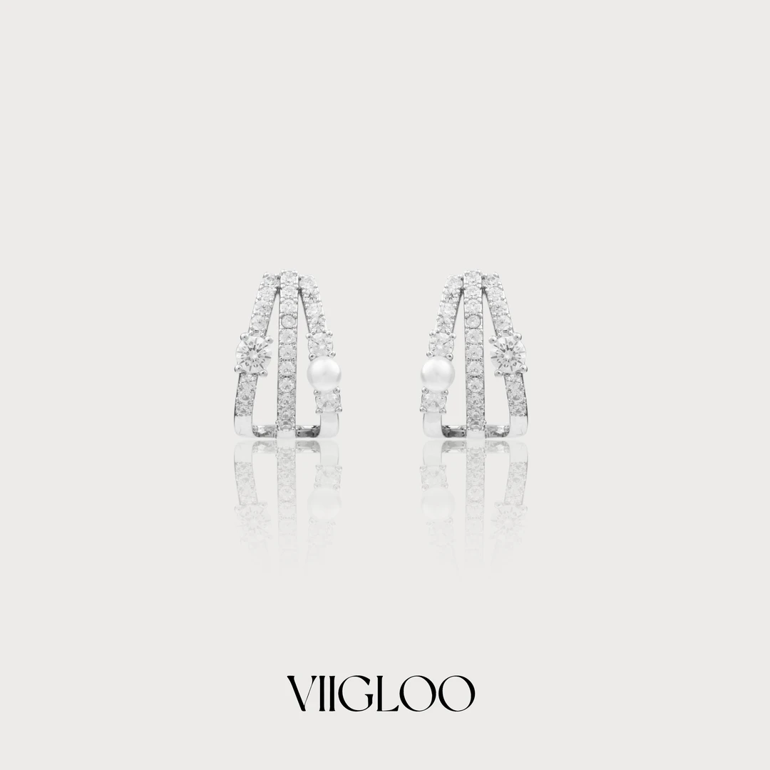 VIIGLOO柒光 | 星澜耳环-轻奢耳饰许我耀眼露思许妍同款