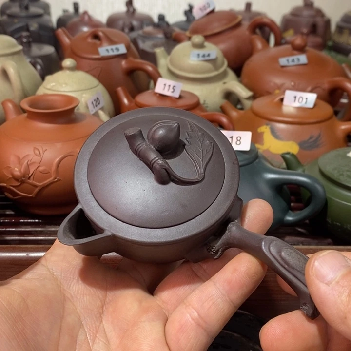 紫砂茶壶茗****馆精工制作