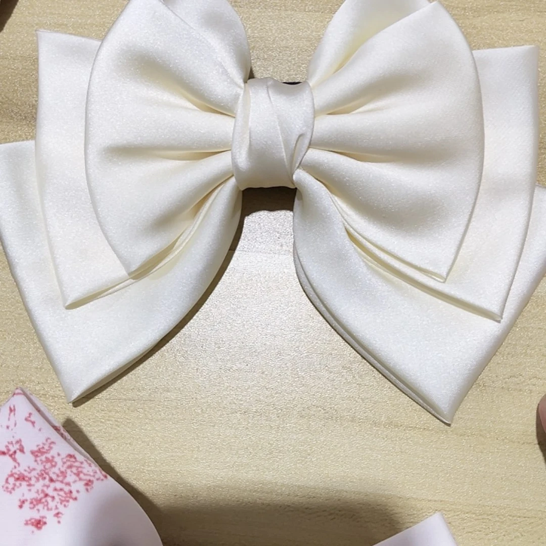 铁合金布艺蝴蝶结发夹