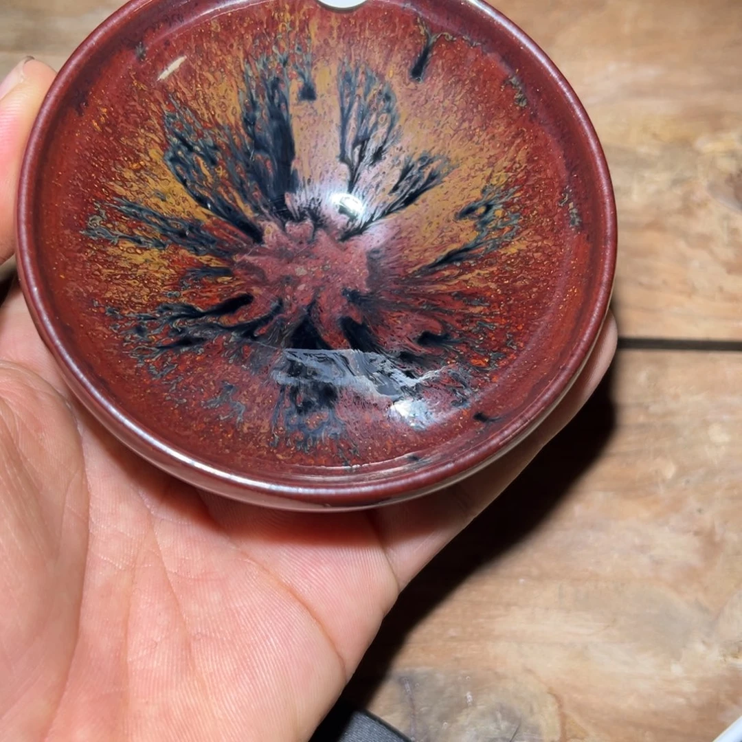 茶盏徐**画老表精选柴烧127